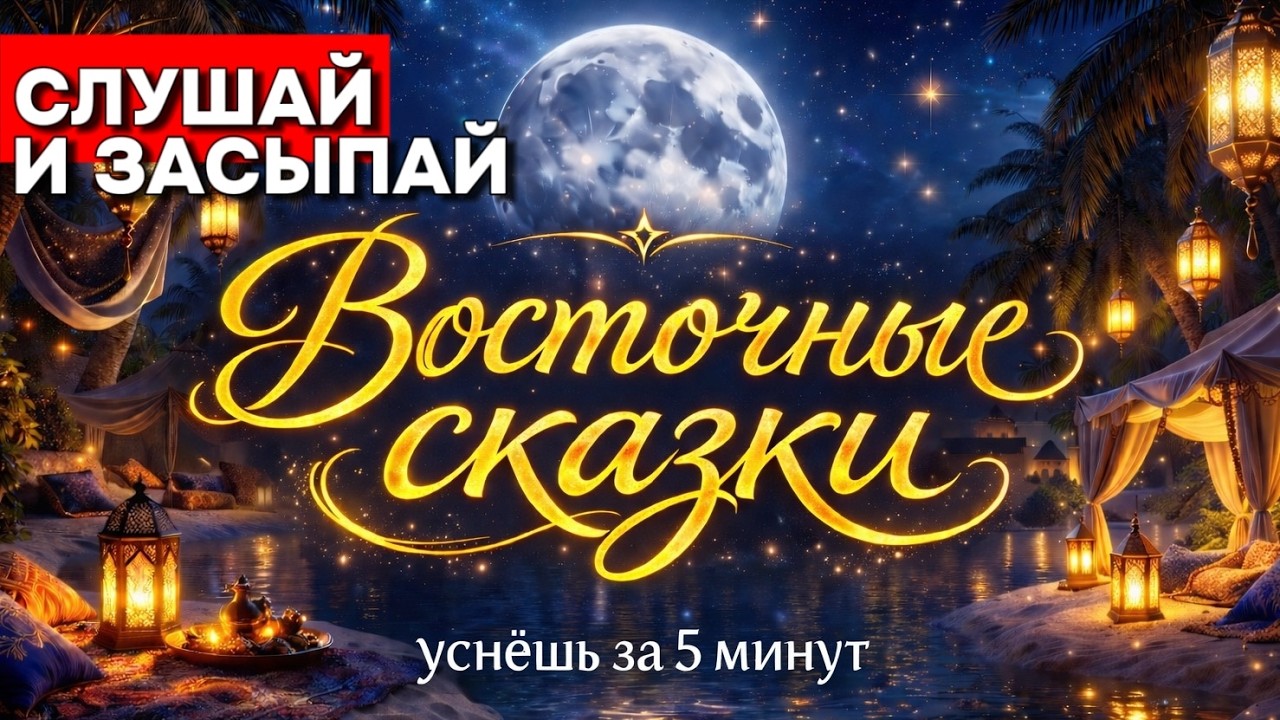 Восточные сказки для сна: три волшебные истории Востока | Слушай и засыпай