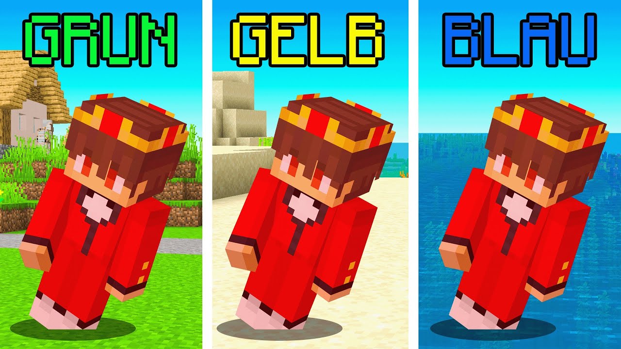 Minecraft Aber Ich Darf Keine Farben Berühren!