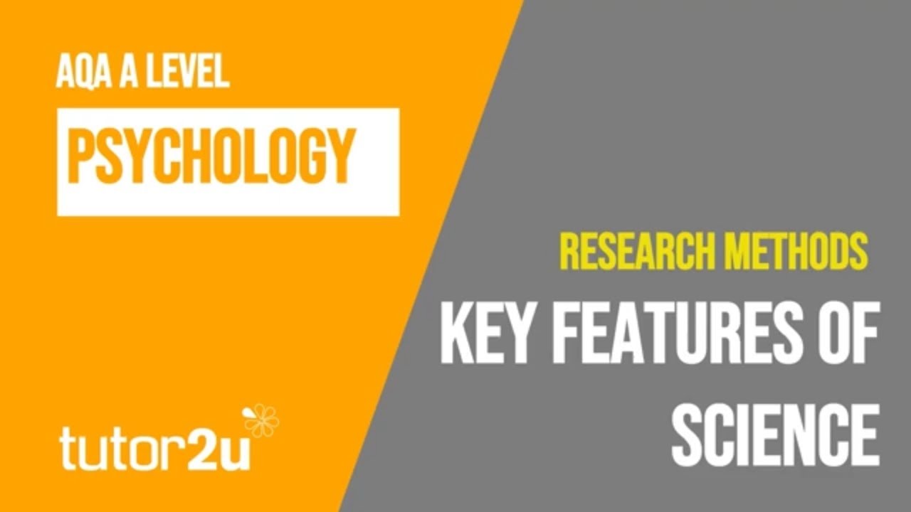 Key Features of Science | AQA A Level Psychology | Research Methods