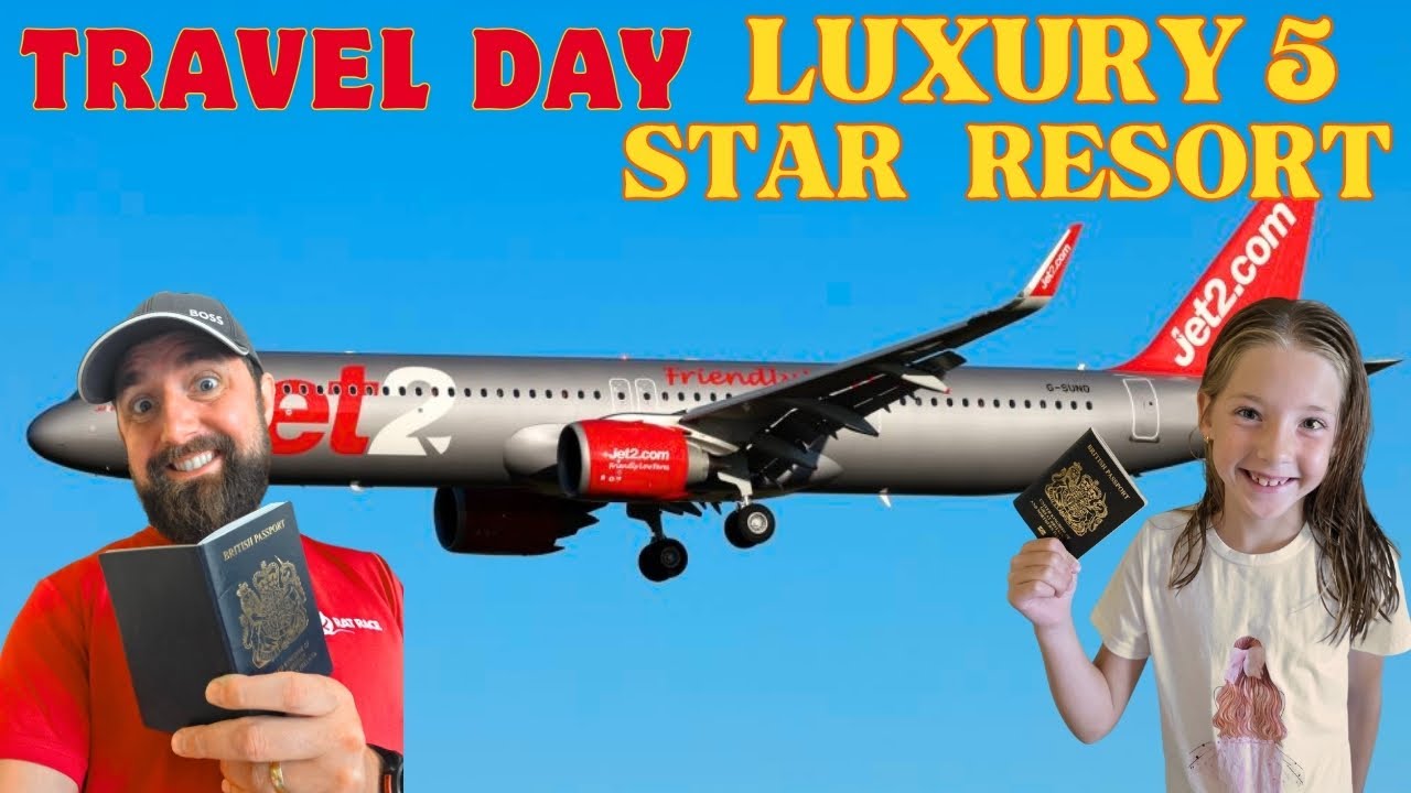 ✈️ Travel Day Vlog | Flying with Jet2 + 5⭐ Iberostar Hotel Arrival!