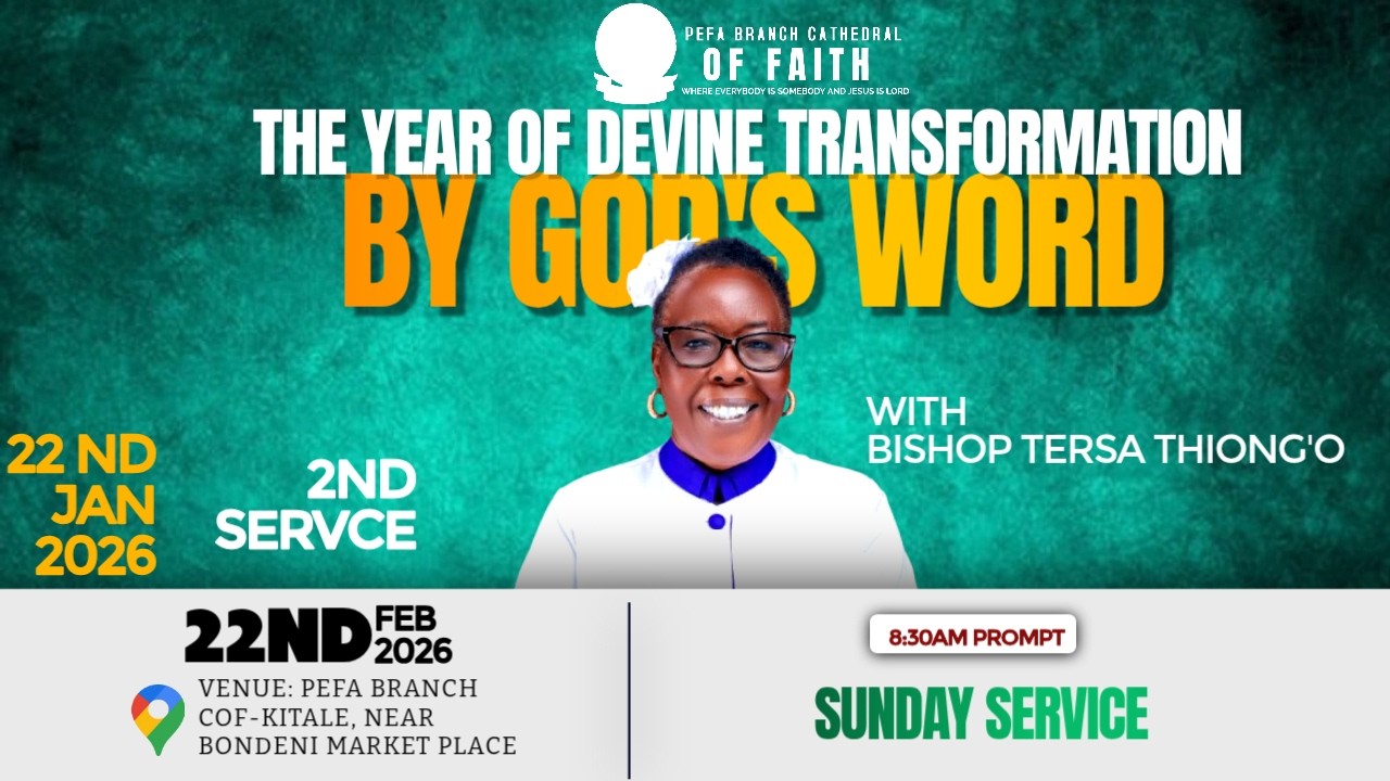 22 ND FEBRUARY 2026 SUNDAY SERVICE