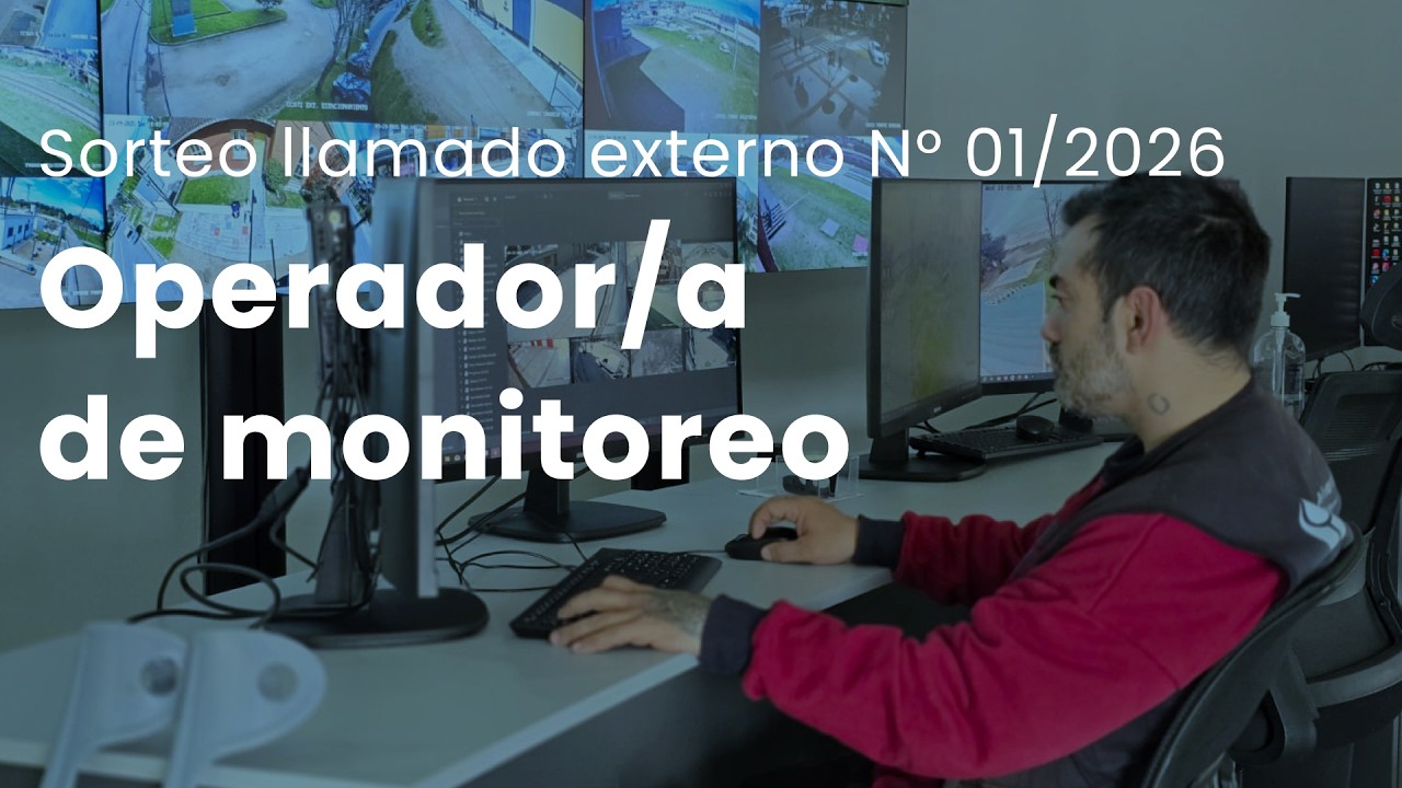 SORTEO LLAMADO EXTERNO OPERADOR/A DE MONITOREO