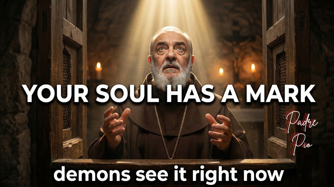 PADRE PIO REVEALED THE MARK ON YOUR SOUL THAT DEMONS INSTANTLY RECOGNIZE