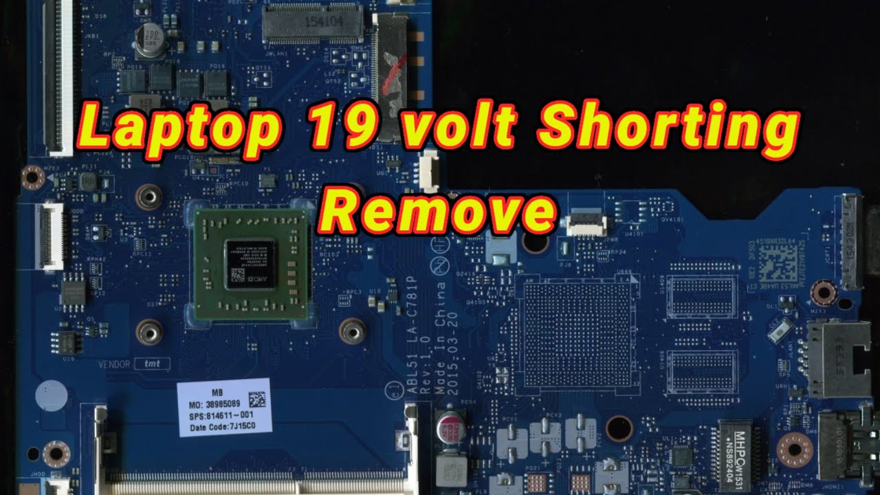 19 volt shorting remove !! 19 volt line shorting #shorting