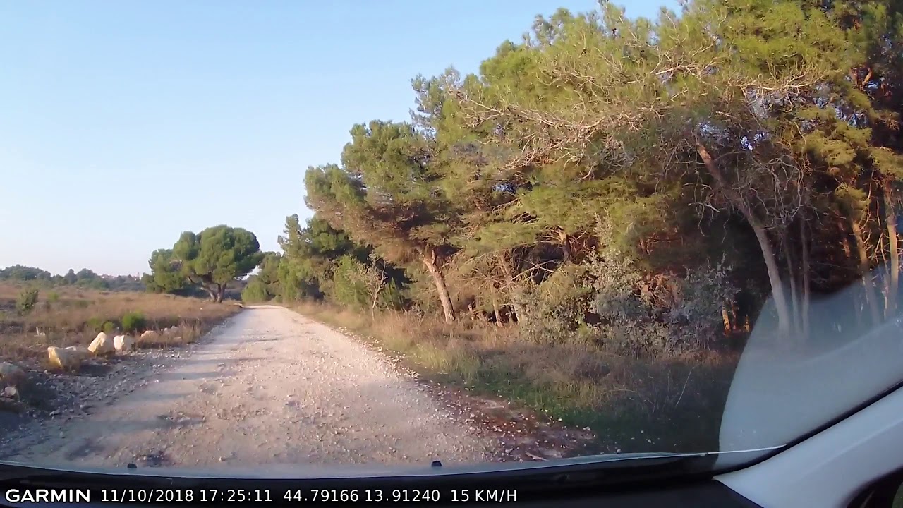 DRIVE #314: Premantura-Rt Kamenjak (Croatia) (timelapse 4x) *Read Description*