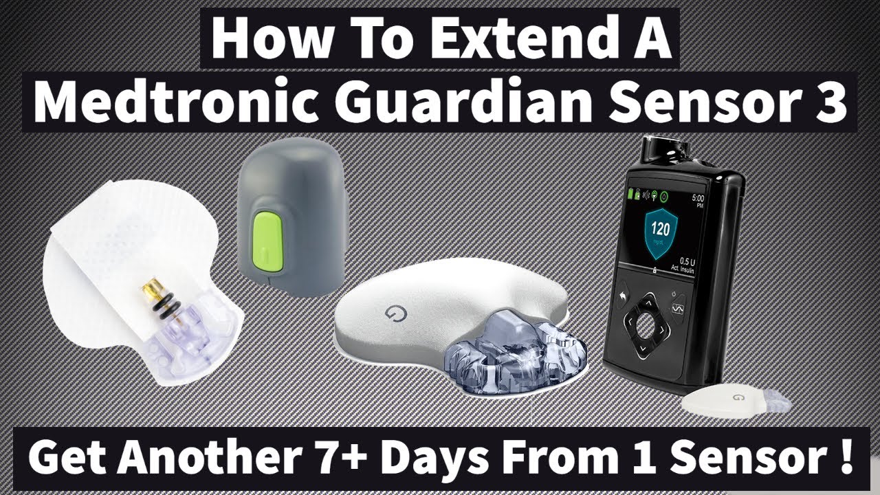 How to EXTEND A Medtronic Guardian Sensor 3 (Get another 7+ Days)