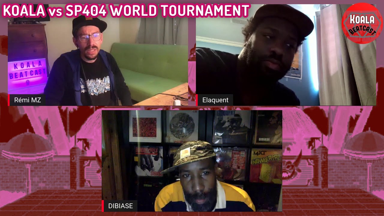 Koala Sampler vs SP 404 World Tournament   ROUND 1 Featuring Dibiase and Elaquent