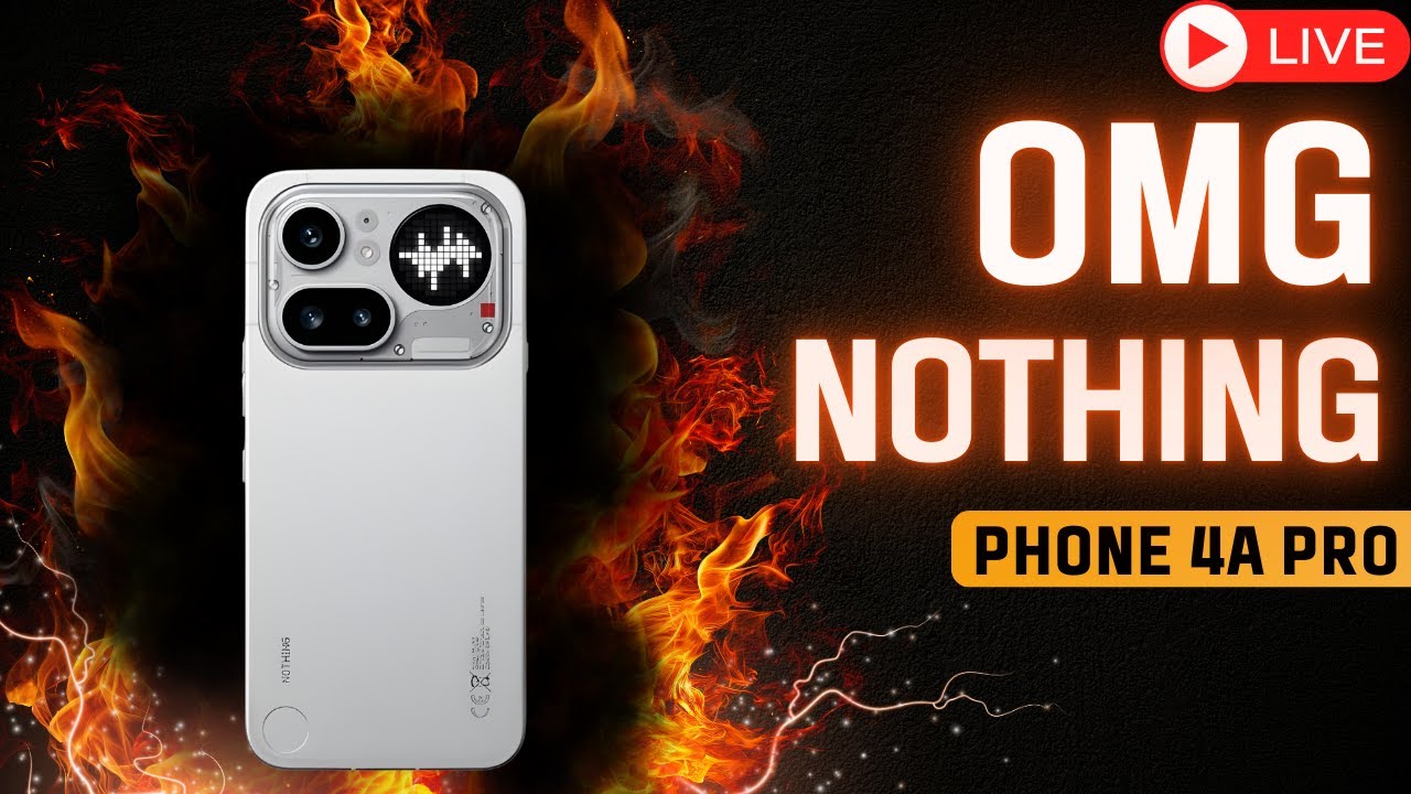 Nothing Phone 4a Pro - Pixel 11 - WiFi 8 - Snapdragon Wear Elite 📱