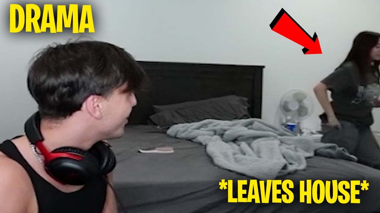 BuckeFPS and his *GIRLFRIEND* almost BREAK-UP on STREAM after BuckeFPS refuses to BUY HER FOOD!