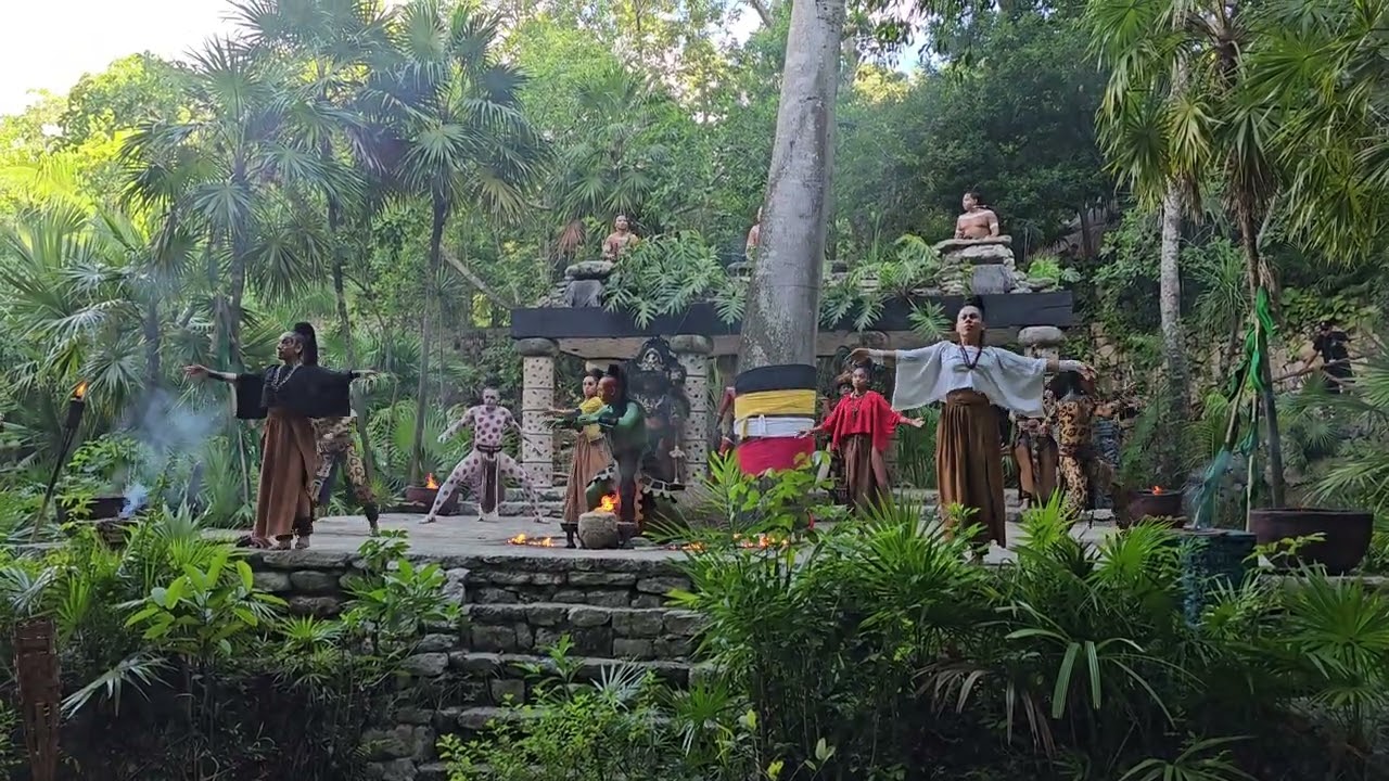 xcaret mayan show #fyp  #viral #mexico