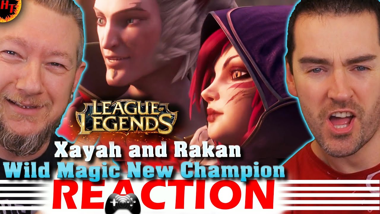 Xayah and Rakan Wild Magic REACTION: Champion Teaser - League of Legends ( LoL )