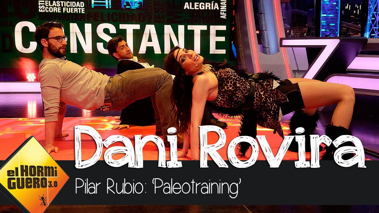 Pilar Rubio nos enseña el 'Paleotraining' en Cambio Constante I El Hormiguero 3.0