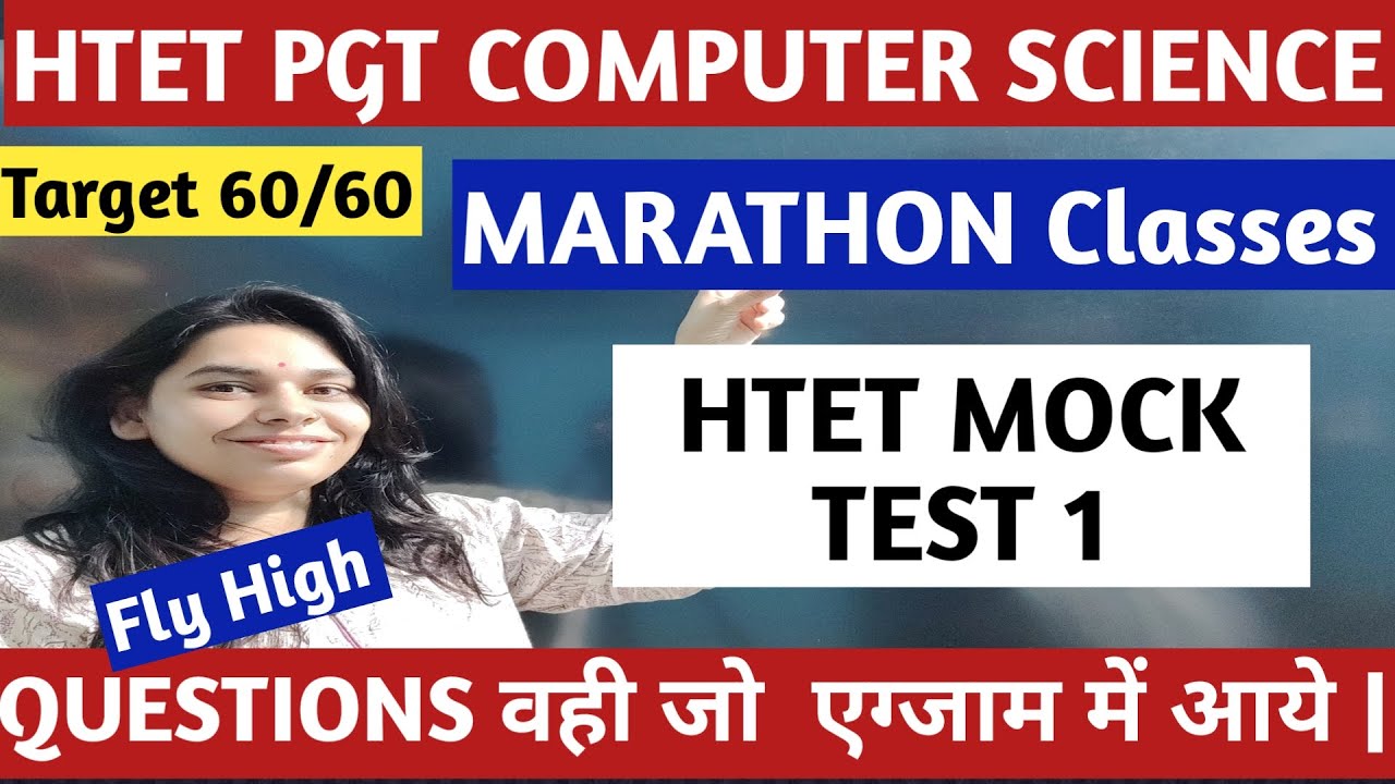 HTET LIVE MOCK TEST PGT COMPUTER SCIENCE #nsclasses #htetpgt #computerscience