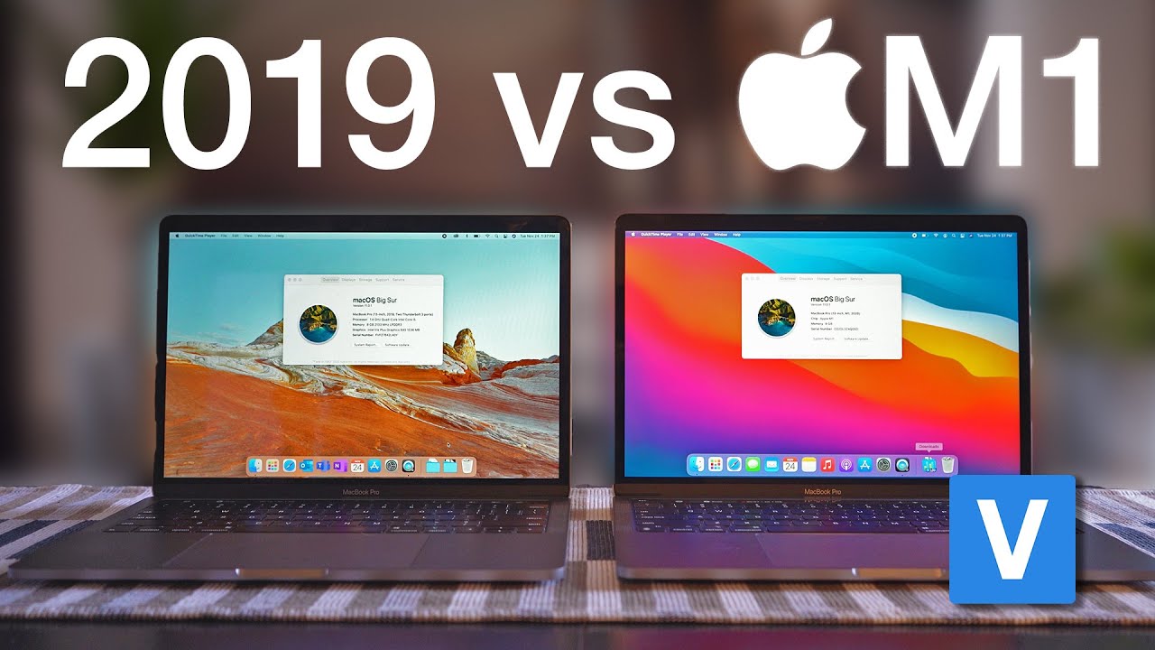 M1 2020 года против Intel MacBook Pro 2019 года: сравнение производительности