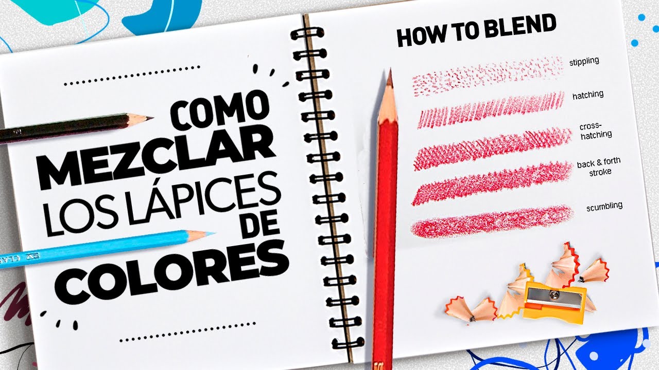 Como COLOREAR con los Lapices de Colores FABER CASTELL
