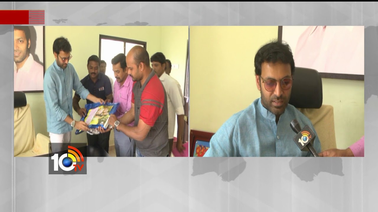 AP Olympic Secretary JC Pawan Reddy Launched 10TV 2018 New Calendar | 10TV