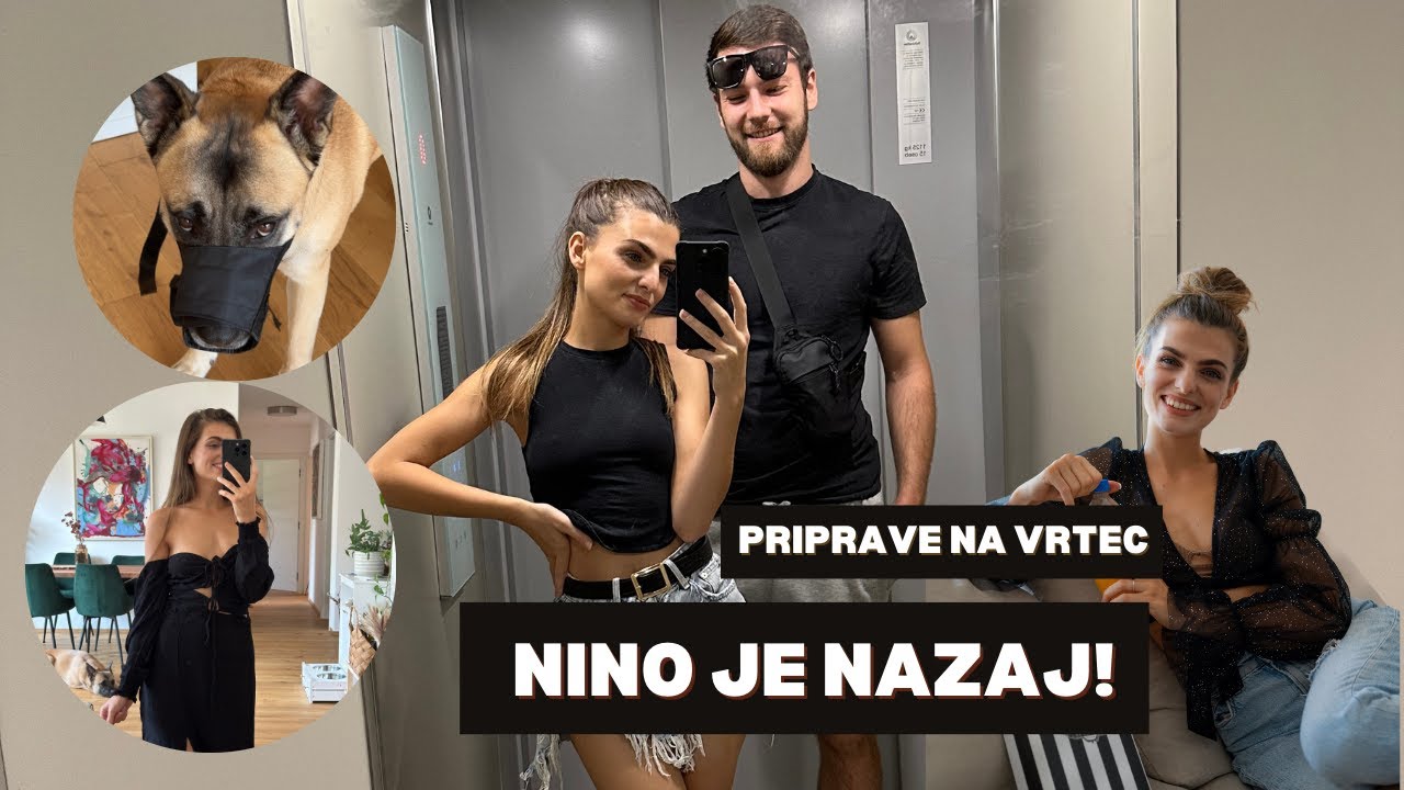 NINO JE NAZAJ!!! / priprave na vrtec, selitev... l Kaja Karba