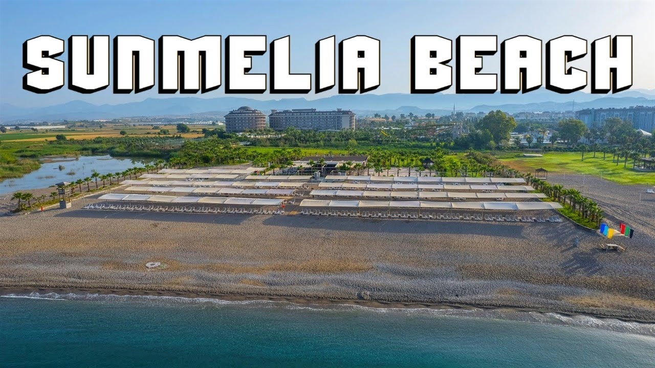 Отель Sunmelia Beach Resort, Анталья, Турция, 2026, 4K