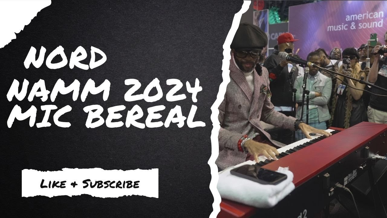 MIC BEREAL AT NAMM 2024 NORD BOOTH!!!
