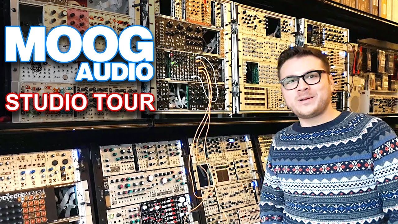 MOOG AUDIO | Store & synth studio tour | Eurorack modular, synthesizers & guitar pedals