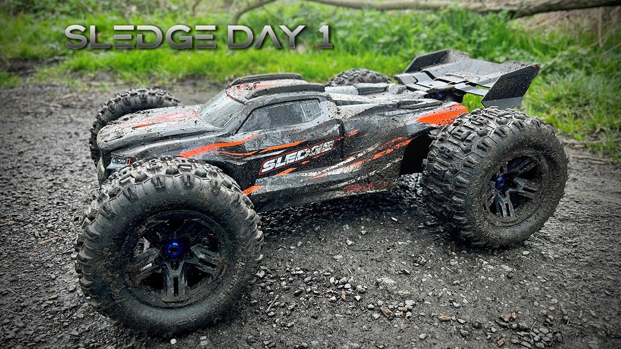 Traxxas Sledge Day 1