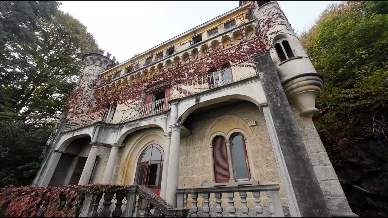 Il castello abbandonato sul lago - URBEX ITALIA