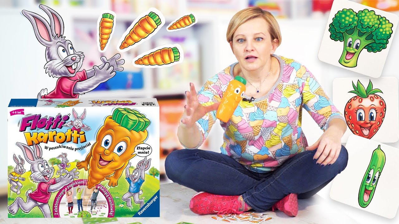 Gra Flotti Karotti, Ravensburger, TM Toys