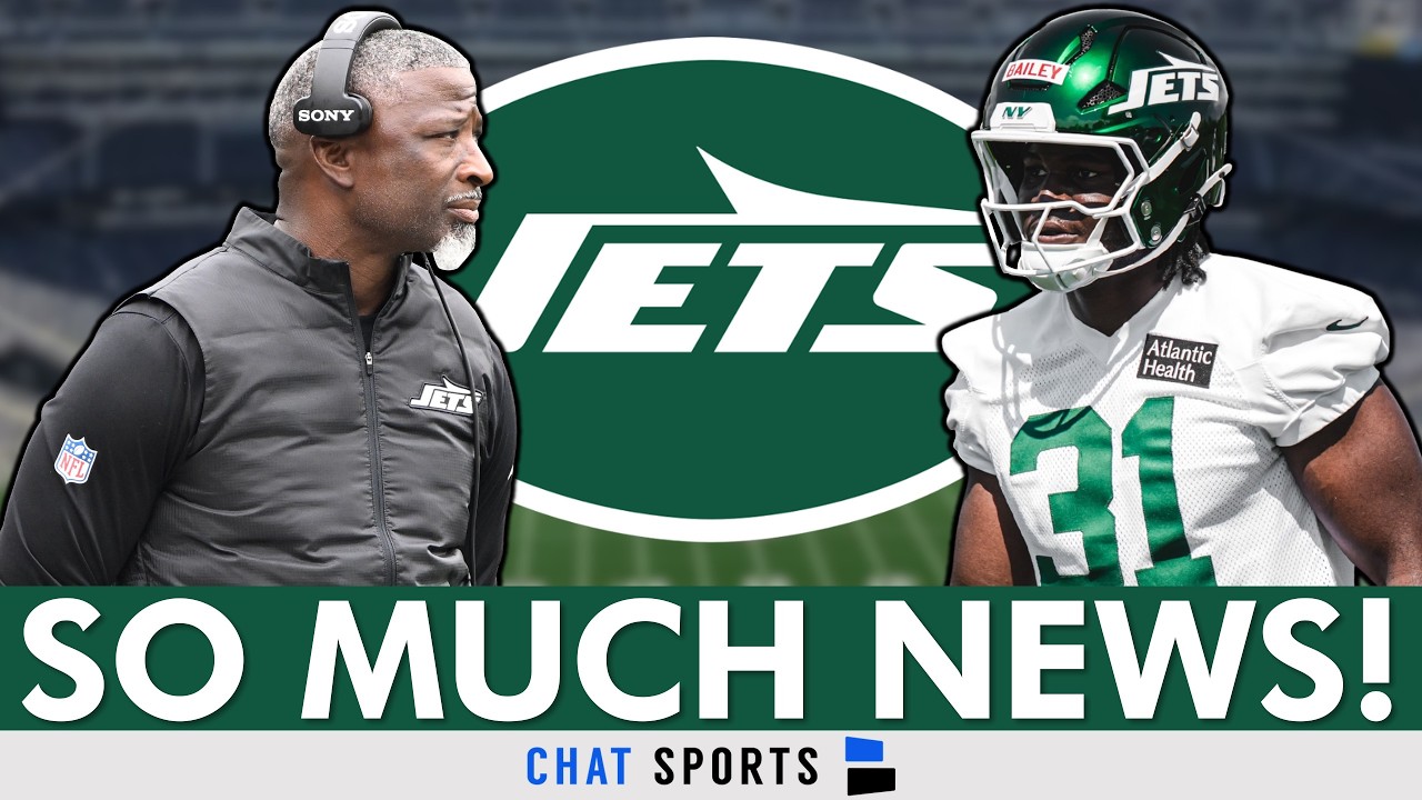 The Jets Just Got A TRUCKLOAD OF NEWS After Day 1 Of Padded Practice At Jets Training Camp