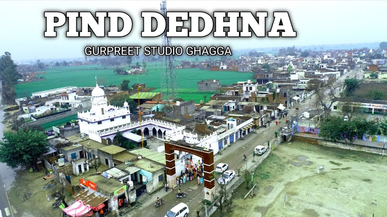 Dedhna Village | Pind Dedhna Vlog | Gurpreet Studio Ghagga | My First Vlog Viral