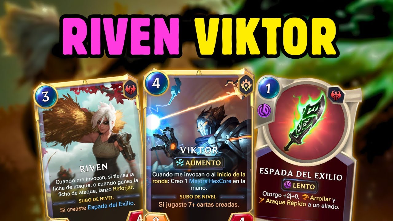 VICTOR RIVEN LEGENDS OF RUNETERRA GAMEPLAY 2025 ESPA&Ntilde;OL #runeterra #legendsofruneterra 