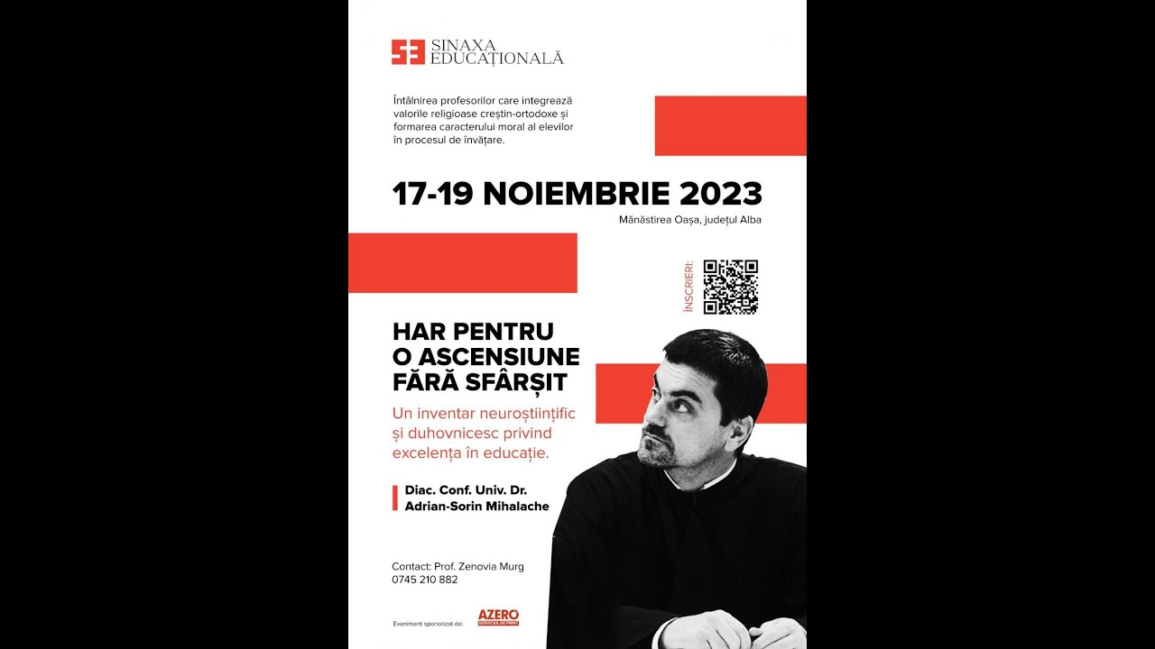 Diac. Conf. Dr. Sorin-Adrian Mihalache - Har pentru o ascensiune fără sfârșit
