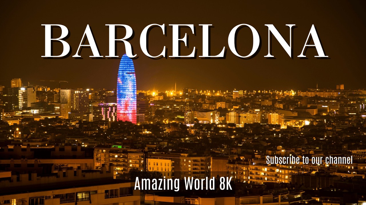Barcelona 4K Cinematic View | Stunning Aerial & Cityscapes