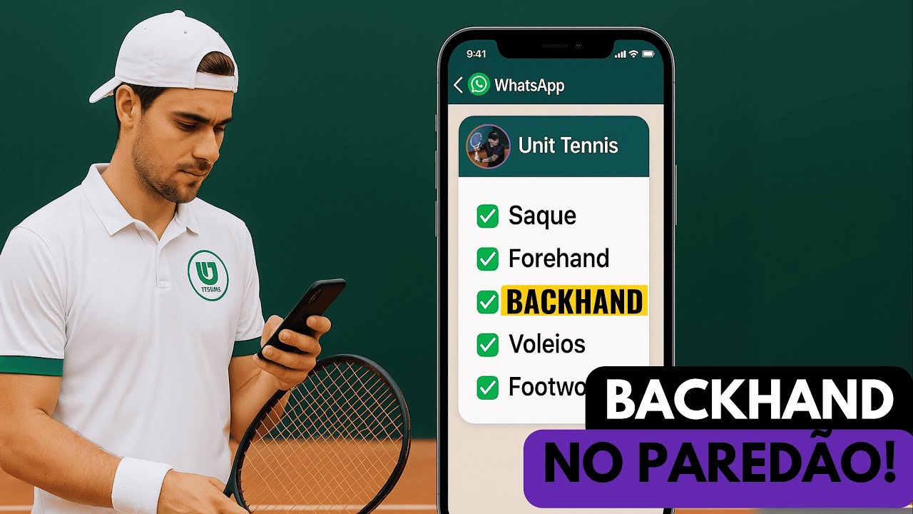 Os 3 Únicos Exercícios Para Evolução Do Teu Backhand De Uma Mão
