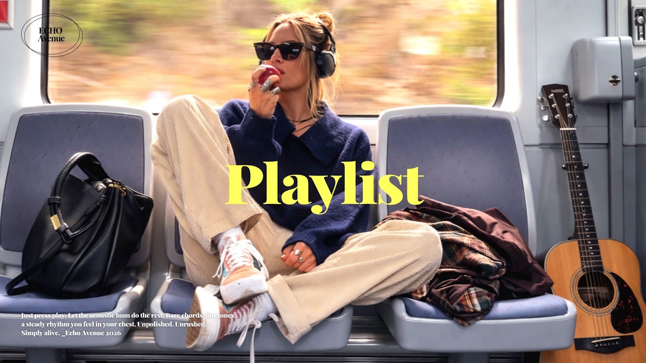 [playlist] 날씨 풀리면 꼭 듣는 감성 어쿠스틱팝 🌤☕ | Soft Feel-Good Pop