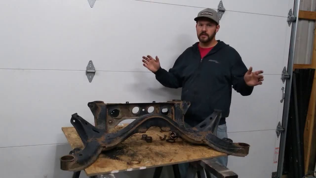 The BEST video for installing Energy Suspension Nissan S14 rear subframe bushings