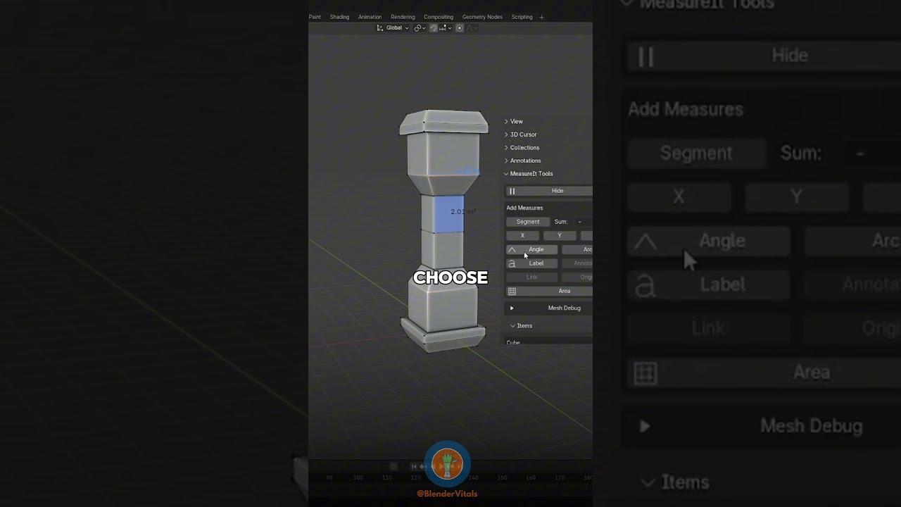 Best Measure Tool in Blender!