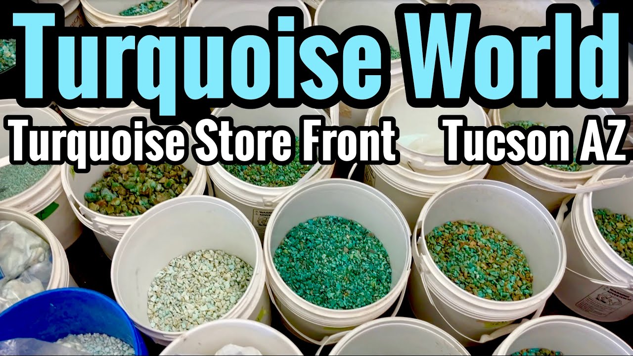 Turquoise World 🩵 Buy Rough Cabs Beads & More in Tucson AZ