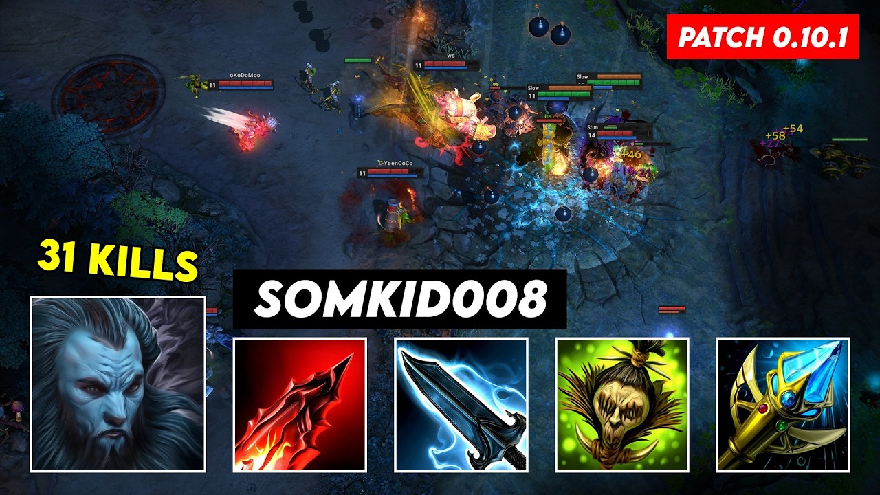 HON Reborn Night Hound - Somkid008 31 Kills