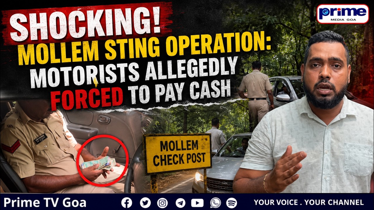 SHOCKING! Mollem Sting Operation: Motorists Allegedly Forced to Pay Cash
