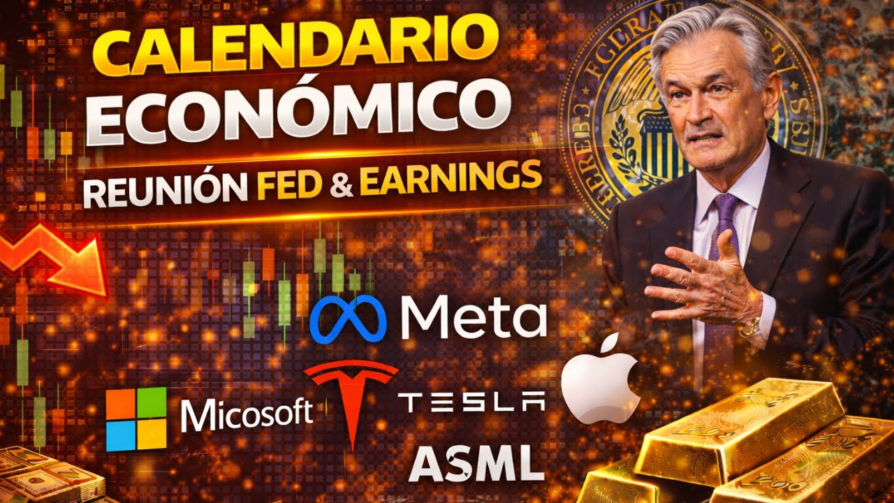 Semana de Reunión de la FED, Inflación | Aranceles de 100% a Canada | Earning de MSFT, TESLA, META