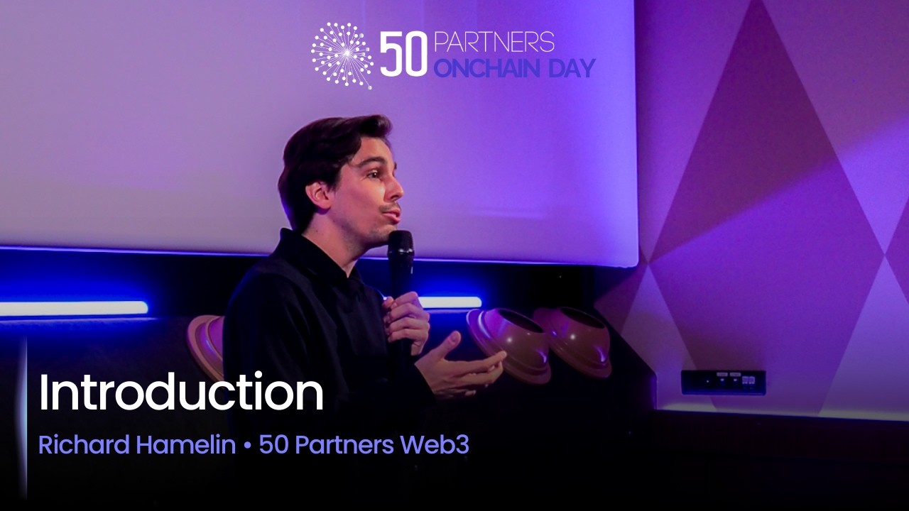 50 Partners Onchain Day 2026 : Richard Hamelin (50 Partners Web3)