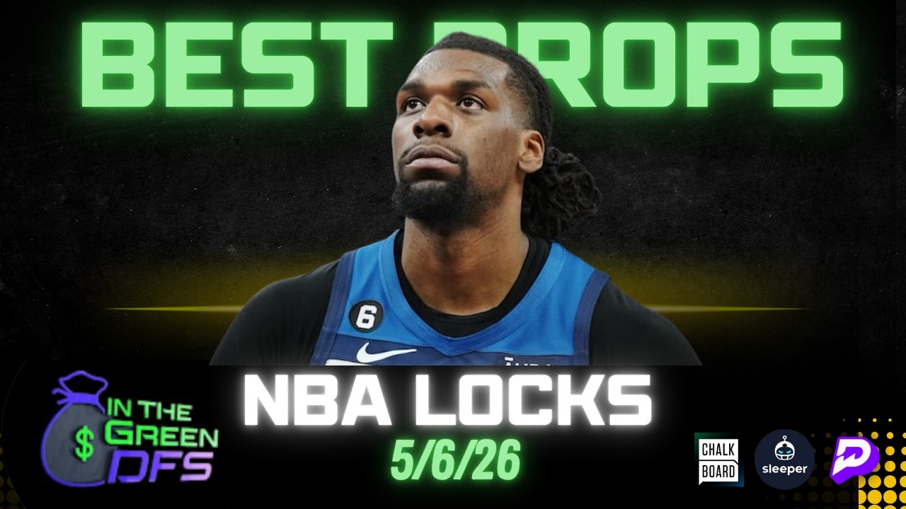 BEST NBA PROPS TODAY | BEST 5 BETS | WEDNESDAY 5/6/26 | BONUS MLB BET 🔥