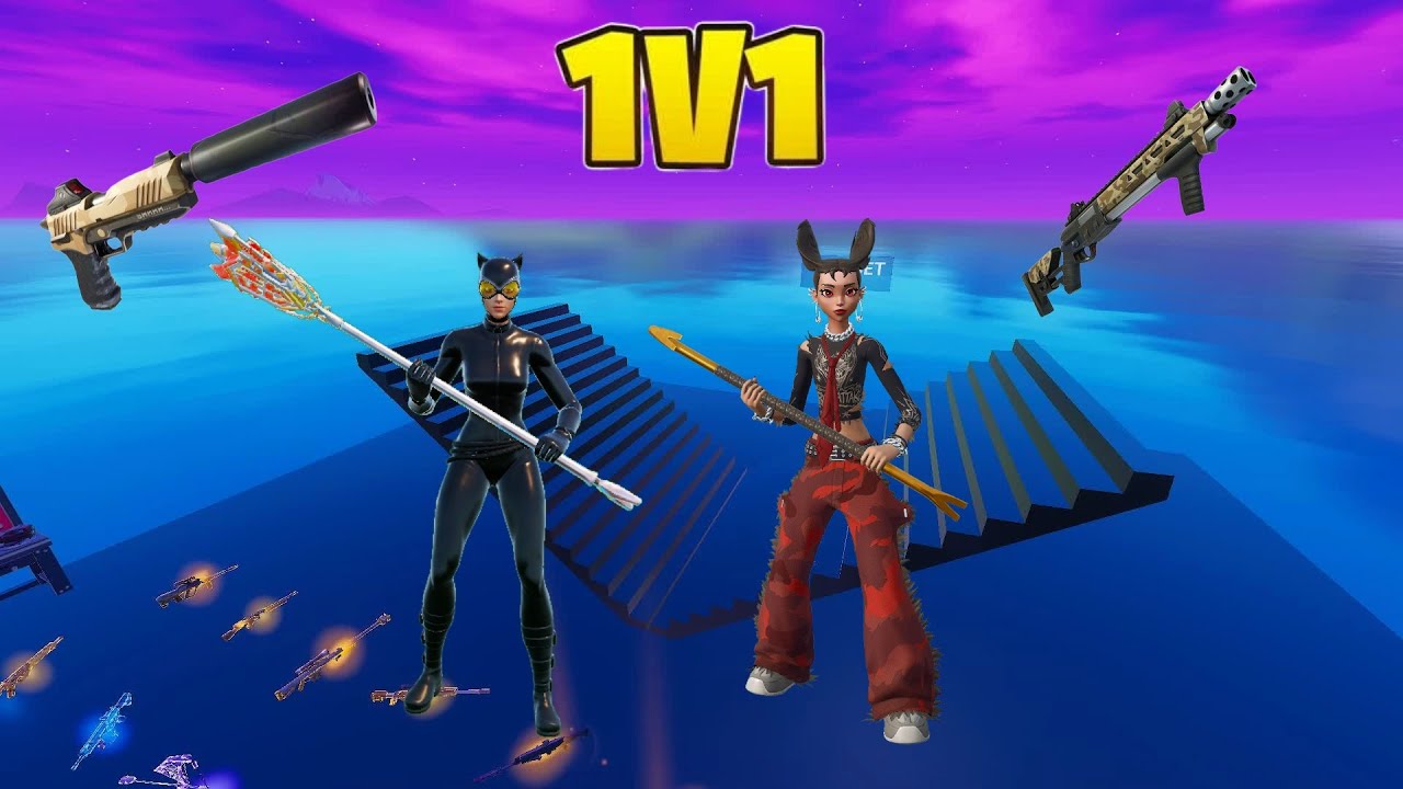 1V1 CREATIVE BUILD FIGHT HIGHLIGHTS 💫|  4k GAMEPLAY💥