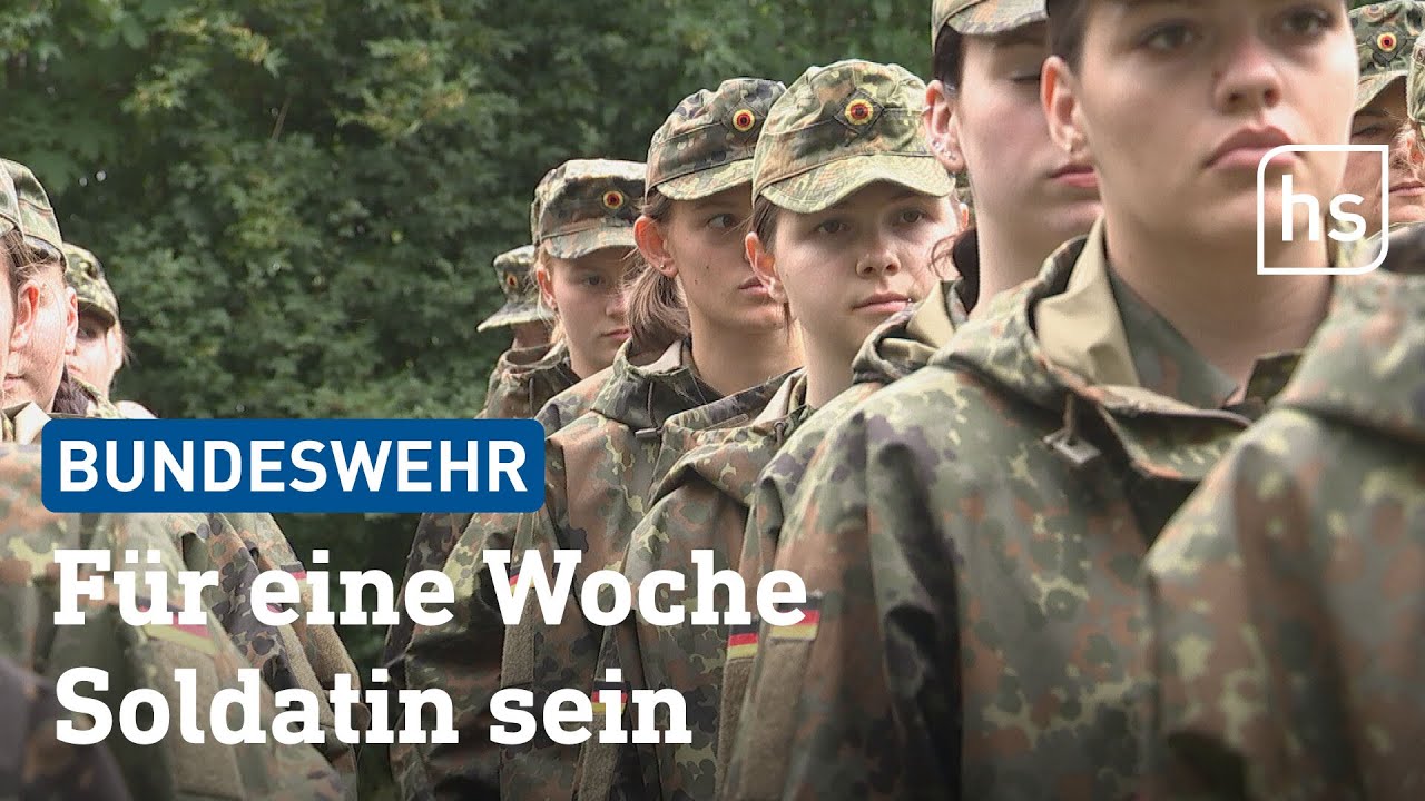 Schnuppercamp: Bundeswehr wirbt um Frauen | hessenschau