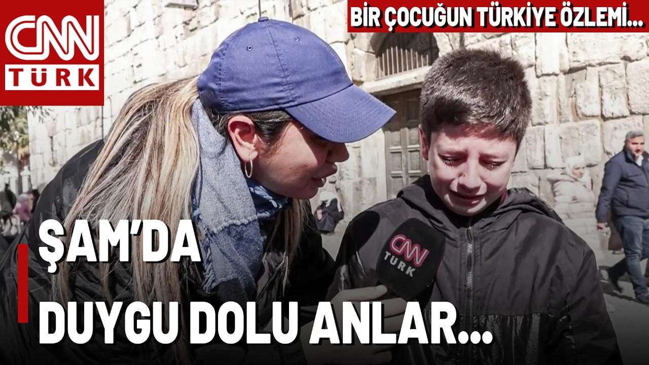 Şam'da Bir Çocuğun Gözyaşları… 
