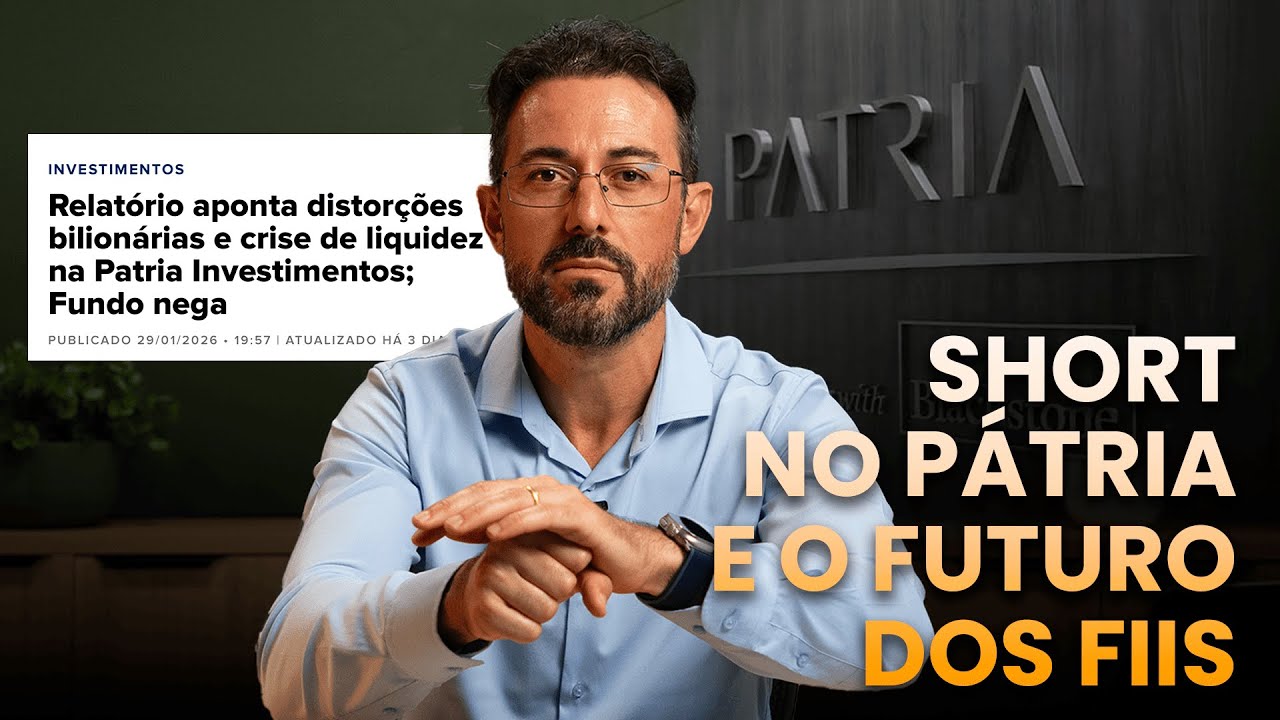SHORT NO PÁTRIA E O FUTURO DOS FIIS