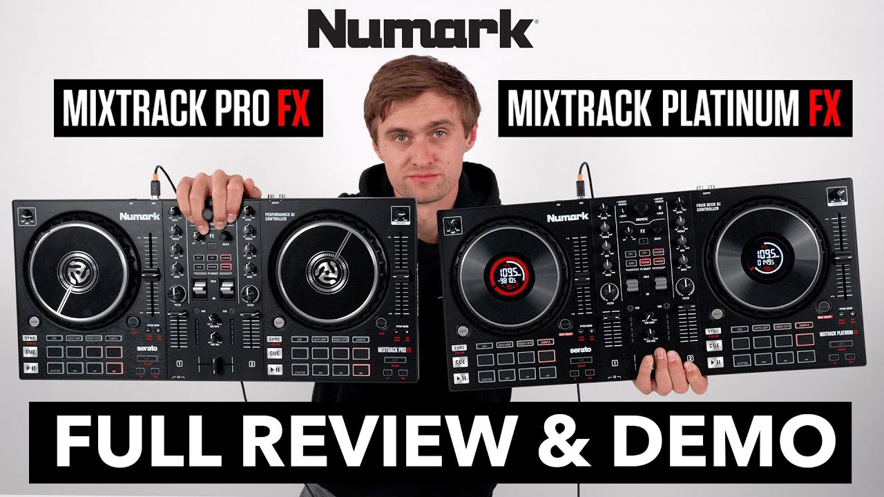 Обзор Numark Mixtrack Pro FX и Platinum FX — лучшие новые DJ-контроллеры для начинающих?