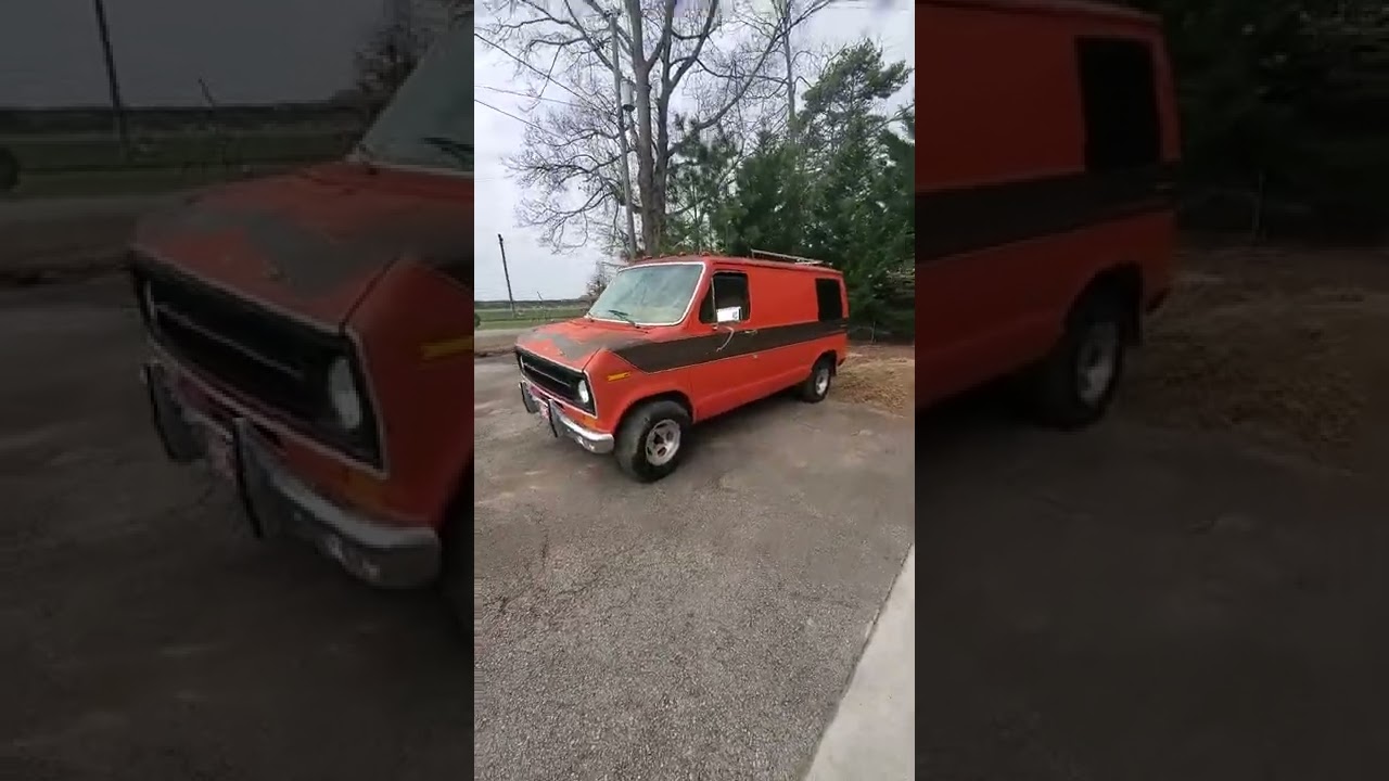 Shaggin wagon, stabin cabin 78 E150 Econoline shorty van.  For Sale 