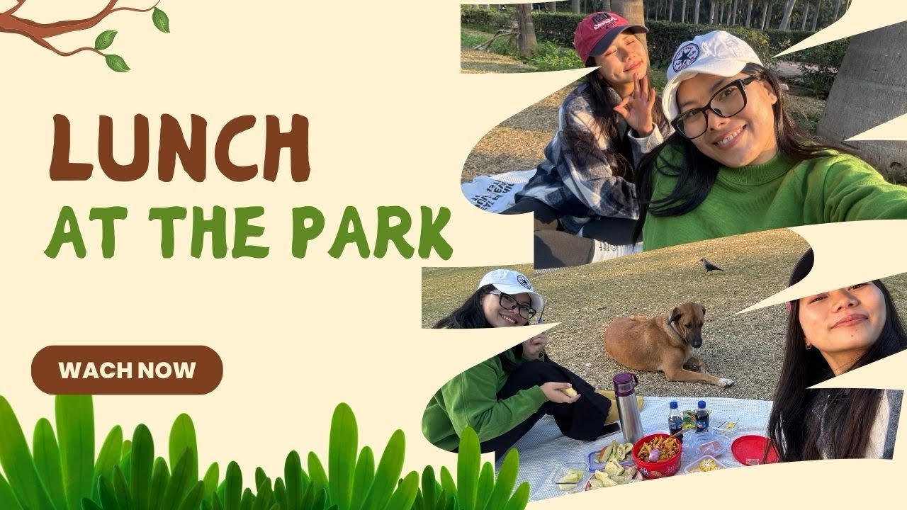 Lunch at the Park🌿 🧺 | Simple Yet Memorable