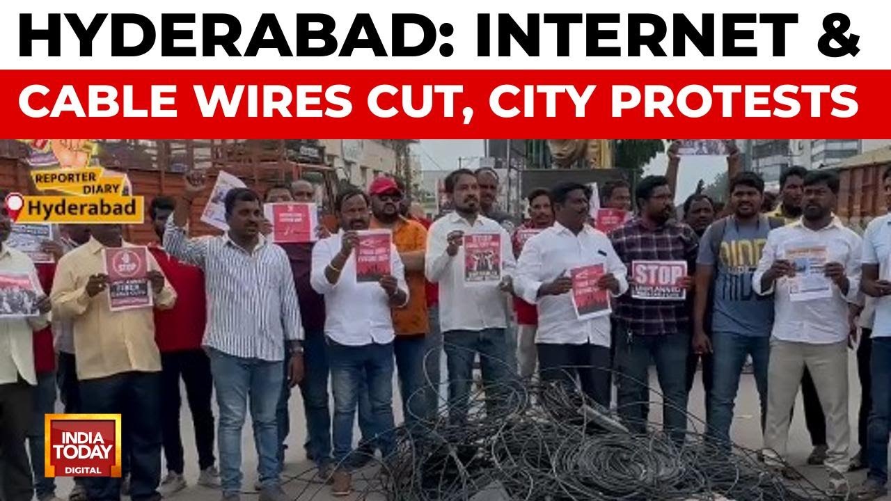 Hyderabad Blackout: Safety Drive Cuts Cable & Internet, Sparks Protests